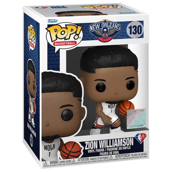 Funko Pop! Zion Williamson-Pelicans (City Edition 2021 NBA) Funko Pop! Zion Williamson-Pelicans (City Edition 2021 NBA)